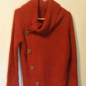 Maroon Cowl Sweater